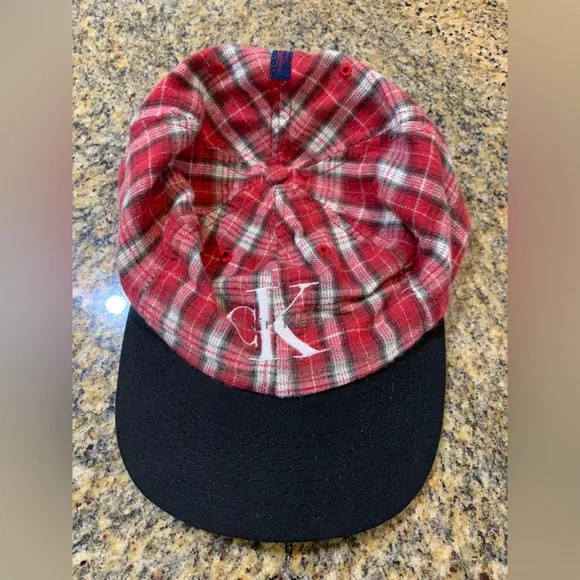 Vintage Calvin Klein Flannel Hat - Picture 2 of 9